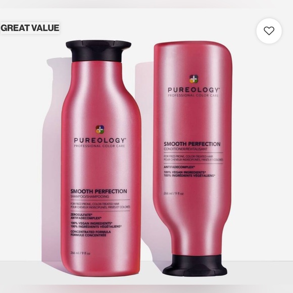 SMOOTH PERFECTION ANTI-FRIZZ SHAMPOO & CONDITIONER DUO Pureology